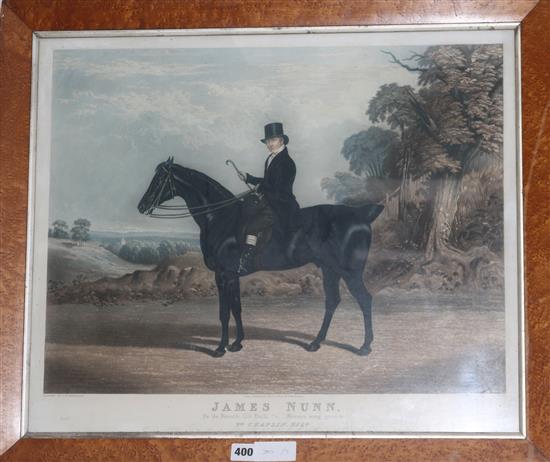After J.F. Herring James Nunn 49 x 59cm, maple framed